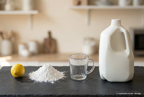 Powdered sugar, in “What does 250 grams of powdered sugar look like?”
