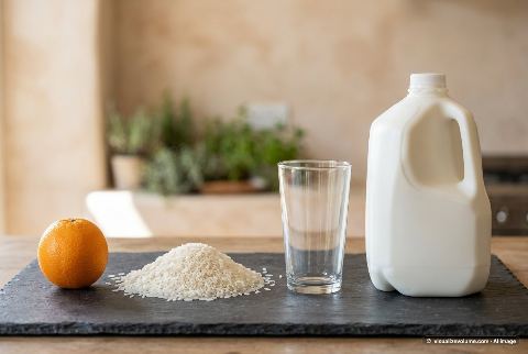 Long-grain rice, in “What does 400 grams of long-grain rice look like?”