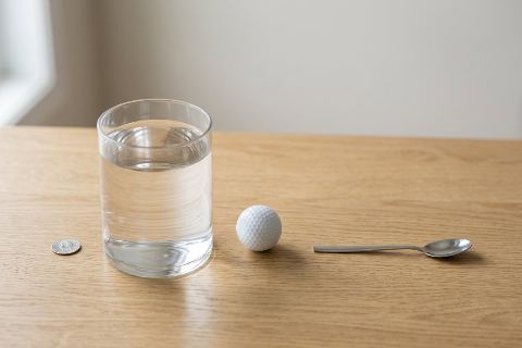 What does 32 fluid ounces of water look like?