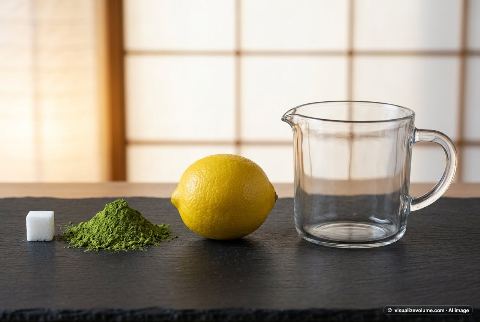 Matcha powder, in “What does 10 grams of matcha powder look like?”
