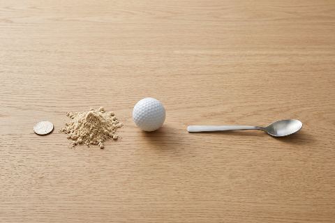 What does 15 grams of plant protein powder look like?