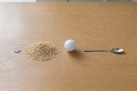 What does 100 grams of pearl barley look like?