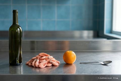 Shrimp, in “What does 1 pound of shrimp look like?”