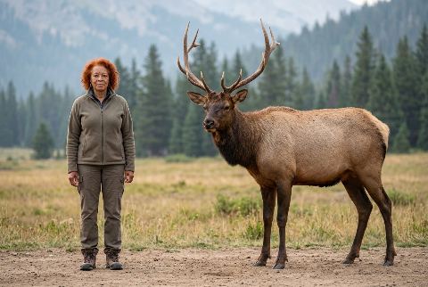 Person, in “Person vs elk”