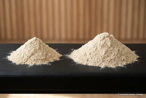 Whey protein powder, in “30 g of whey protein powder vs 60 g of whey protein powder”