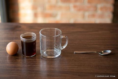 Teaspoon, in “What does 6 fluid ounces of brewed coffee look like?”