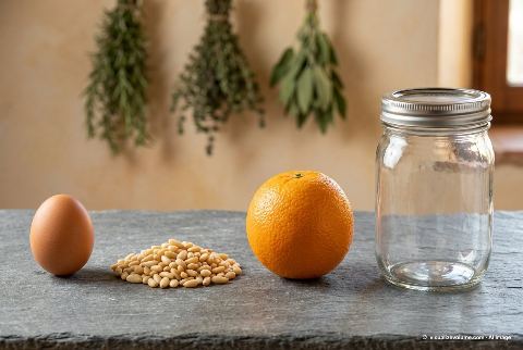 Pine nuts, in “What does 30 grams of pine nuts look like?”