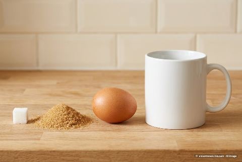 Packed brown sugar, in “What does 25 grams of brown sugar (packed) look like?”