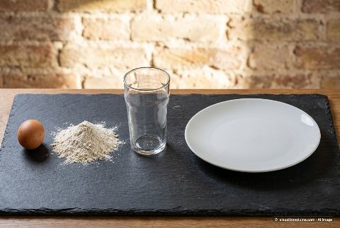All-purpose flour, in “What does 1 cup of gluten-free flour look like?”