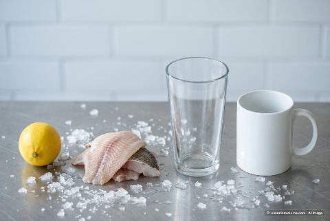 Tilapia, in “What does 150 grams of tilapia look like?”