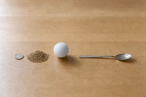 What does 1 tablespoon of coriander seeds look like?