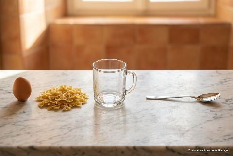 Tablespoon, in “What does 3 ounces of dry pasta look like?”