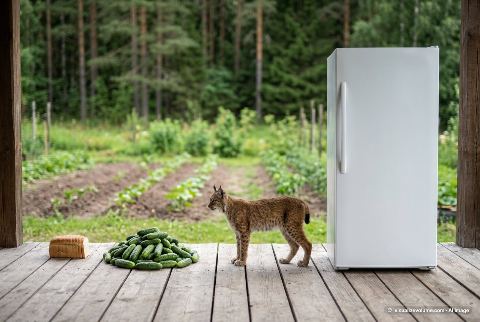 Eurasian lynx, in “How many cucumbers weigh as much as a lynx?”