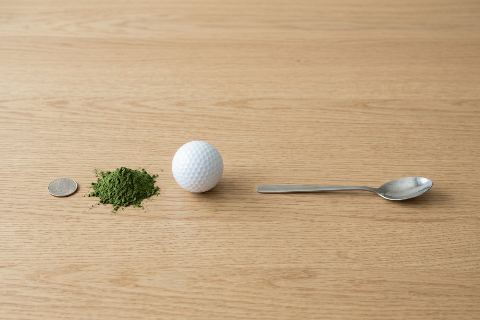 What does 1 tablespoon of wheatgrass powder look like?