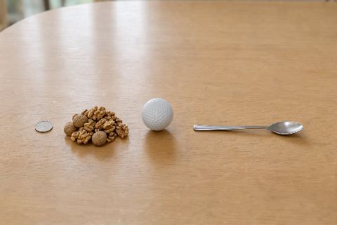 What does 0.25 cups of walnuts look like?