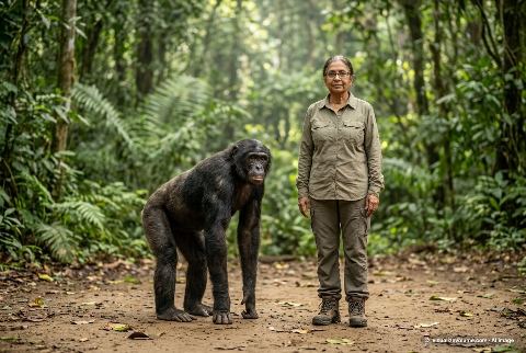 Bonobo, in “Bonobo vs person”