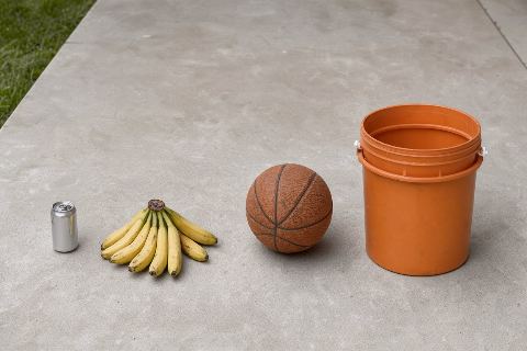 What does 1 kilogram of bananas look like?