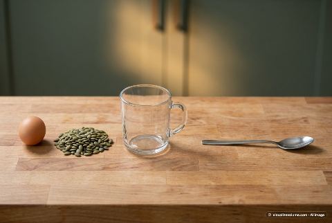 Pumpkin seeds, in “What does 40 grams of pumpkin seeds look like?”