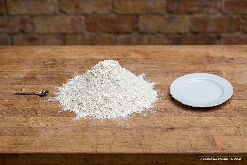 Teaspoon, in “What does 31.3 cups of all-purpose flour look like?”