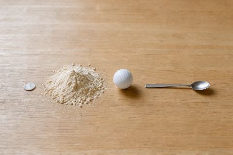 What does 1 cup of chickpea flour look like?