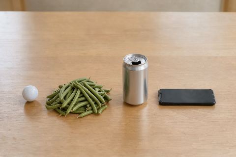 What does 250 grams of green beans look like?
