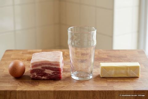 Pork belly, in “What does 500 grams of pork belly look like?”