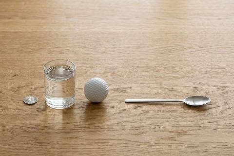 What does 120 milliliters of water look like?