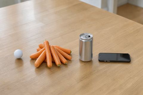 What does 1 pound of baby carrots look like?