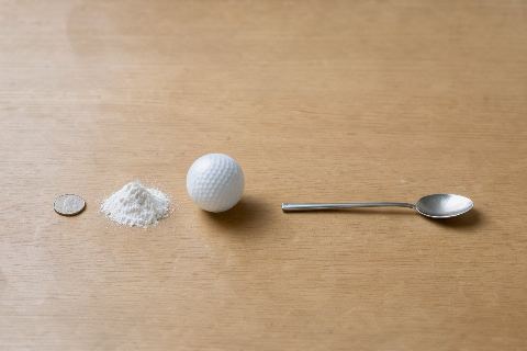 What does 1 tablespoon of cornstarch look like?
