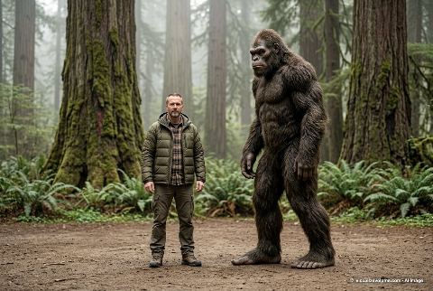 Bigfoot, in “Person vs bigfoot”