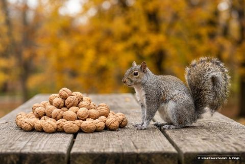 English walnut, in “100 walnuts vs western gray squirrel”