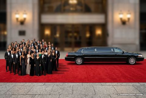 Stretch limousine, in “How many people would fill a limousine?”