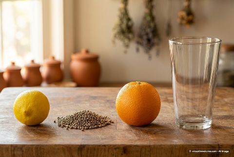Hemp seeds, in “What does 30 grams of hemp seeds look like?”