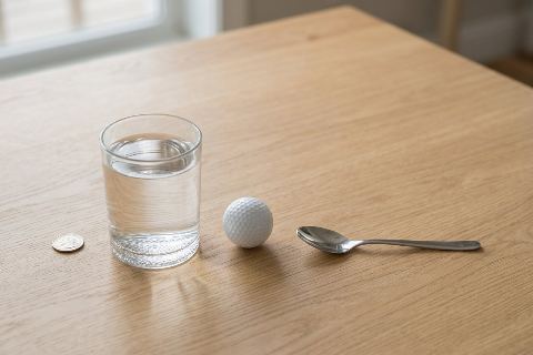 What does 1 pint of water look like?