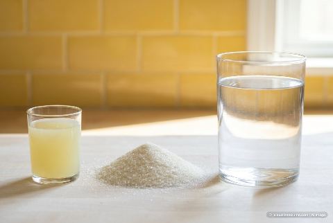 Lemon, in “2 cup of lemon juice vs 1.75 cup of granulated sugar vs 13 cup of water”