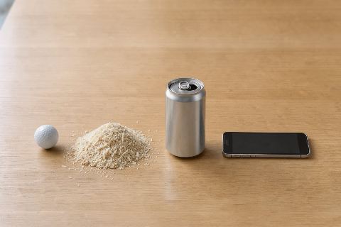 What does 1 cup of grated pecorino romano look like?