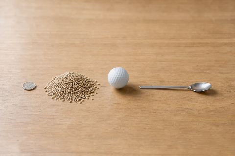 What does 80 grams of farro (dry) look like?