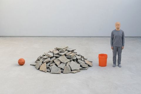 What does 1.5 tons of flagstone look like?