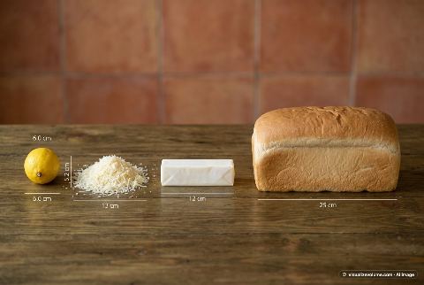 Grated parmesan, in “What does 100 grams of grated parmesan look like?”