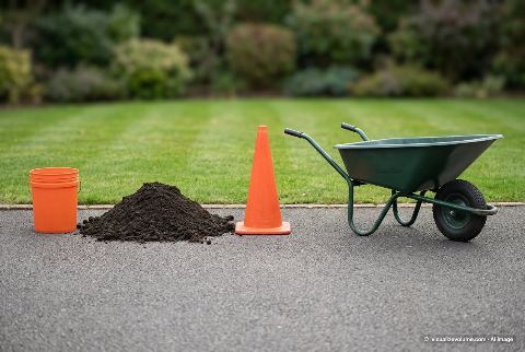 5-gallon bucket, in “What does 25 gallons of topsoil look like?”