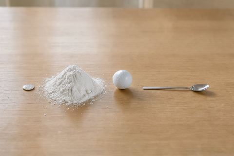 What does 1 cup of powdered sugar look like?