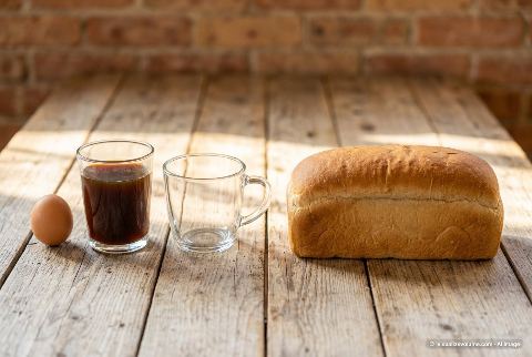 Brewed coffee, in “What does 16 fluid ounces of brewed coffee look like?”