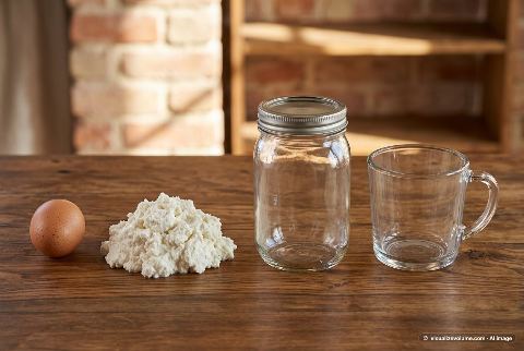 Ricotta cheese, in “What does 8 ounces of ricotta cheese look like?”