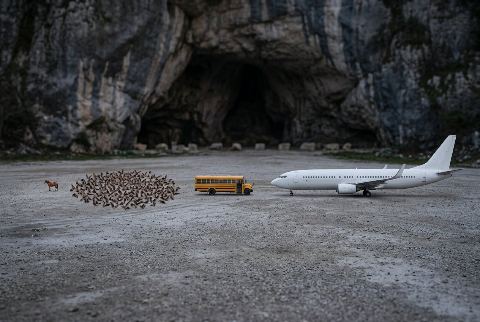 Boeing 737-800, in “What do 10,000 bats look like?”