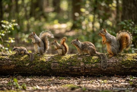 Eastern gray squirrel, in “Southern flying squirrel vs gray squirrel vs red squirrel vs california ground squirrel vs fox squirrel”