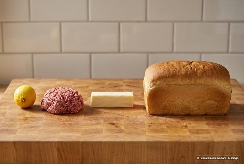 Ground lamb, in “What does 250 grams of ground lamb look like?”